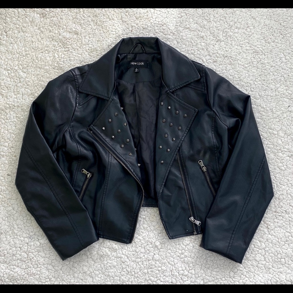 Faux Leather Jacket
